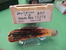 Case XX 2011 Deep Canyon Jig Bone Sway Back Jack Pattern # TB62117 SS Case XX 2011 Deep Canyon Jig Bone Sway Back Jack Pattern # TB62117 SS