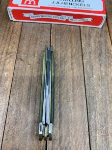 Henckels by Boker Whittler Green Pin Feather Jigged Bone Henckels by Boker Whittler Green Pin Feather Jigged Bone