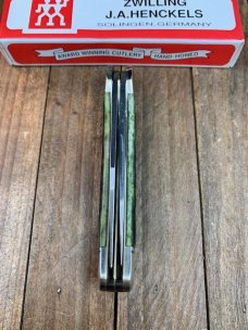 Henckels by Boker Copperhead Green Pin Feather Jigged Bone Henckels by Boker Copperhead Green Pin Feather Jigged Bone