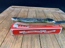 Henckels by Boker Copperhead Green Pin Feather Jigged Bone Henckels by Boker Copperhead Green Pin Feather Jigged Bone