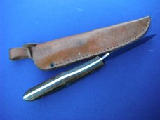 D.H. Russell Belt Knife, Bird &Trout, Camp Knife, Made in Canada. With original Sheath D.H. Russell Belt Knife, Bird &Trout, Camp Knife, Made in Canada. With original Sheath