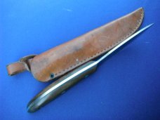 D.H. Russell Belt Knife, Bird &Trout, Camp Knife, Made in Canada. With original Sheath D.H. Russell Belt Knife, Bird &Trout, Camp Knife, Made in Canada. With original Sheath