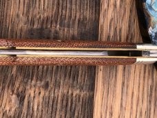 GEC 155116 NATURAL CANVAS MICARTA NAVY/ROPE KNIFE GEC 155116 NATURAL CANVAS MICARTA NAVY/ROPE KNIFE