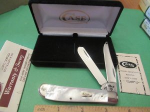 Case XX 1999 Pearl Mini Trapper Pattern # 8207 SS