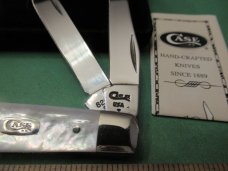 Case XX 1999 Pearl Mini Trapper Pattern # 8207 SS Case XX 1999 Pearl Mini Trapper Pattern # 8207 SS