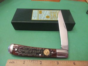 Canal Street Brown Bone Moon Pie Trapper  Item # 115528 