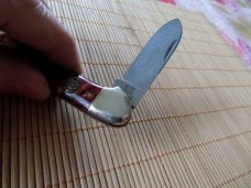 Never Used Bulldog Knife Etched Blade, date: 1996