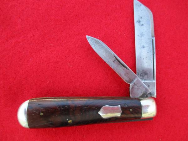 VINTAGE SCHATT AND MORGAN 1890-1895 GOWANDA NY SWELLEND JACK KNIFE VINTAGE SCHATT AND MORGAN 1890-1895 GOWANDA NY SWELLEND JACK KNIFE