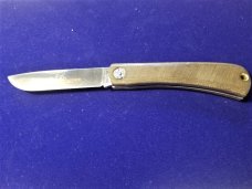 GEC 71 Bullnose Green Linen Micarta Farm & Field Great Eastern Cutlery 715121