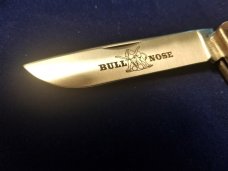 GEC 71 Bullnose Green Linen Micarta Farm & Field Great Eastern Cutlery 715121