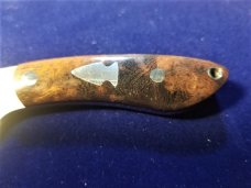 Northwoods Knives Fall Creek **IRONWOOD** w/ Leather Sheath BEAUTIFUL