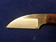 Northwoods Knives Fall Creek **IRONWOOD** w/ Leather Sheath BEAUTIFUL