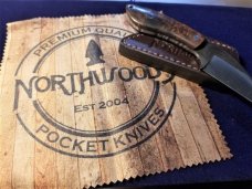 Northwoods Knives Fall Creek **IRONWOOD** w/ Leather Sheath BEAUTIFUL