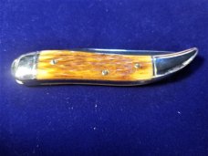 GREAT EASTERN NORTHFIELD GEC COPPERHEAD BONE POWDERHORN KNIFE 1/464 MIT 128119