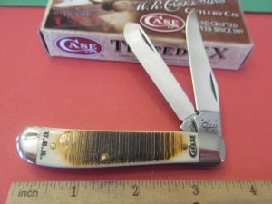Case XX 2014  Bone Mini Trapper Pattern 6207 CV