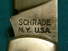 VINTAGE 1985 CUSTOM DAMASCUS SCHRADE LB5 MEXICAN ROSEWOOD FOLDING HUNTER POCKET KNIFE KNIVES SHEATH VINTAGE 1985 CUSTOM DAMASCUS SCHRADE LB5 MEXICAN ROSEWOOD FOLDING HUNTER POCKET KNIFE KNIVES SHEATH