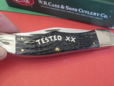 Case XX 2003 Midnight Bone Folding Hunter Pattern # 6265 SS Case XX 2003 Midnight Bone Folding Hunter Pattern # 6265 SS