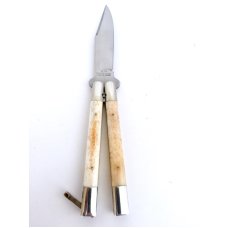 Vintage Parker 1573 Bone Balisong Japan New