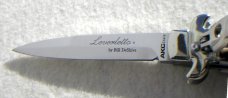 NEW AKC LEVERLETTO 20cm - 8" GENUINE EUROPEAN STAG NEW GRIND BAYONET BLADE   
