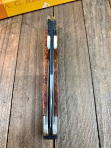 A.G. Russell Swing Guard Quince Burl Wood Made in Germany