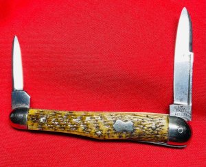 Vintage I.M. SWIFT GERMANY (St Lawrence Cut) Swell Center Sleeveboard Pen Pocket Knife c.1886-1914