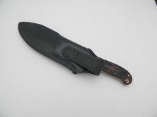 Queen Cutlery - Joe Kious Drop Point Fixed Blade Knife with Custom Sheath: Queen Cutlery - Joe Kious Drop Point Fixed Blade Knife with Custom Sheath: