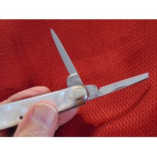 VINTAGE VERINDER ST. PAULS GENUINE PEARL LARGE WHITTLER KNIFE PRE-1900 VINTAGE VERINDER ST. PAULS GENUINE PEARL LARGE WHITTLER KNIFE PRE-1900