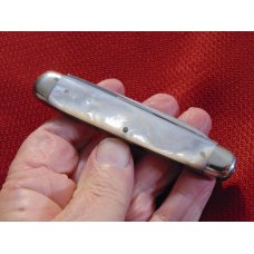 VINTAGE VERINDER ST. PAULS GENUINE PEARL LARGE WHITTLER KNIFE PRE-1900 VINTAGE VERINDER ST. PAULS GENUINE PEARL LARGE WHITTLER KNIFE PRE-1900