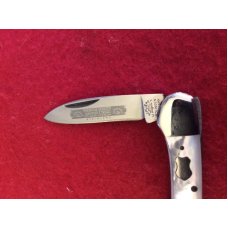CARL SCHLIEPER GERMAN 3 EYE MOTHER OF PEARL 3” LONG WITH TWO BLADES SOLINGEN GERMANY LIKE NEW CARL SCHLIEPER GERMAN 3 EYE MOTHER OF PEARL 3” LONG WITH TWO BLADES SOLINGEN GERMANY LIKE NEW