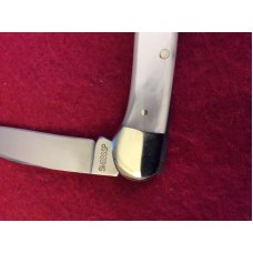 CARL SCHLIEPER GERMAN 3 EYE MOTHER OF PEARL 3” LONG WITH TWO BLADES SOLINGEN GERMANY LIKE NEW CARL SCHLIEPER GERMAN 3 EYE MOTHER OF PEARL 3” LONG WITH TWO BLADES SOLINGEN GERMANY LIKE NEW