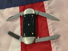 *Prototype* Bulldog Brand HAND MADE 4 Blade Baby Elephant Toe w/ Green Bone Handles +Elephant Shield *Prototype* Bulldog Brand HAND MADE 4 Blade Baby Elephant Toe w/ Green Bone Handles +Elephant Shield