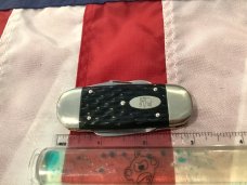 *Prototype* Bulldog Brand HAND MADE 4 Blade Baby Elephant Toe w/ Green Bone Handles +Elephant Shield *Prototype* Bulldog Brand HAND MADE 4 Blade Baby Elephant Toe w/ Green Bone Handles +Elephant Shield