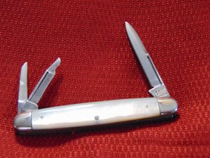 VINTAGE EAGLE PHILA. GENUINE PEARL EQUALEND WHITTLER  c1875-1943