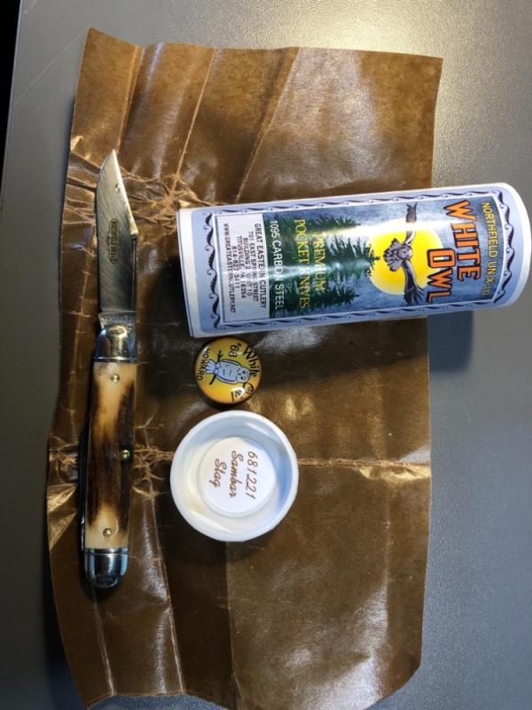 Gec white owl 681221 stag Gec white owl 681221 stag