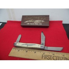 VINTAGE USA SCHRADE WALDEN CUT 1970s EAGLE STOCKMAN E1 IN BOX WITH PAPERS UNUSED SUPER TO COLLECT VINTAGE USA SCHRADE WALDEN CUT 1970s EAGLE STOCKMAN E1 IN BOX WITH PAPERS UNUSED SUPER TO COLLECT