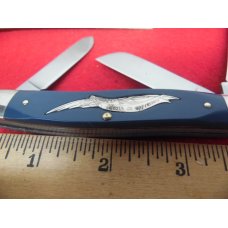 VINTAGE USA SCHRADE WALDEN 1970s EAGLE STOCKMAN E2 IN BOX WITH PAPERS UNUSED SUPER TO COLLECT VINTAGE USA SCHRADE WALDEN 1970s EAGLE STOCKMAN E2 IN BOX WITH PAPERS UNUSED SUPER TO COLLECT