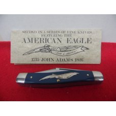 VINTAGE USA SCHRADE WALDEN 1970s EAGLE STOCKMAN E2 IN BOX WITH PAPERS UNUSED SUPER TO COLLECT VINTAGE USA SCHRADE WALDEN 1970s EAGLE STOCKMAN E2 IN BOX WITH PAPERS UNUSED SUPER TO COLLECT