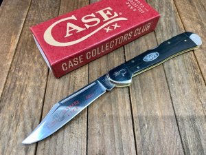 Case Copperlock Ebony 2021 CCC Club Knife Life Member 