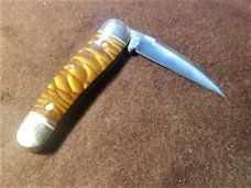 GEC Great Eastern Cutlery 190120 NORTHFIELD SNAKESKIN ACRYLIC LITTLE RATTLER