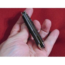 VINTAGE HIBBARD , SPENCER , BARTLETT , CHICAGO ILL. OVB SWELLEND JACK KNIFE ETCHED 1855-1960 VINTAGE HIBBARD , SPENCER , BARTLETT , CHICAGO ILL. OVB SWELLEND JACK KNIFE ETCHED 1855-1960