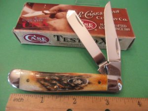 Case XX 2009 Stag Mini Trapper Pattern # 5207 SS 