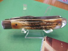 Case XX 2009 Stag Mini Trapper Pattern # 5207 SS Case XX 2009 Stag Mini Trapper Pattern # 5207 SS