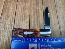 Cattaraugus Cutlery by A.G. Russell for the KCC Lockback Brown Jigged Bone Seki Japan 