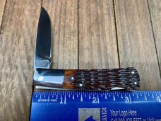 Cattaraugus Cutlery by A.G. Russell for the KCC Lockback Brown Jigged Bone Seki Japan 