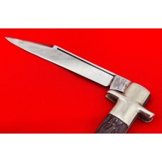 Vintage SYRACUSE KNIFE CO (Camillus) Bowtie Fishtail Folding Pocket Knife Bone c.1935-1940 Vintage SYRACUSE KNIFE CO (Camillus) Bowtie Fishtail Folding Pocket Knife Bone c.1935-1940