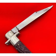 Vintage SYRACUSE KNIFE CO (Camillus) Bowtie Fishtail Folding Pocket Knife Bone c.1935-1940 Vintage SYRACUSE KNIFE CO (Camillus) Bowtie Fishtail Folding Pocket Knife Bone c.1935-1940