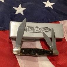 Vintage Boker Whittler Pocket Knife w/ Jigged Green Picked Bone Handles +double shields Vintage Boker Whittler Pocket Knife w/ Jigged Green Picked Bone Handles +double shields