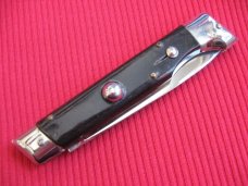 Vintage Italian Indiana Slant Bolster Switchblade Vintage Italian Indiana Slant Bolster Switchblade