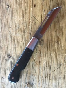 Kroo Swellend EO Jack with African Ebony Scales and Wharncliffe Blade Kroo Swellend EO Jack with African Ebony Scales and Wharncliffe Blade