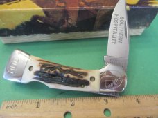 Western Stag Handle Folding Lock Back Model # 522 Western Stag Handle Folding Lock Back Model # 522